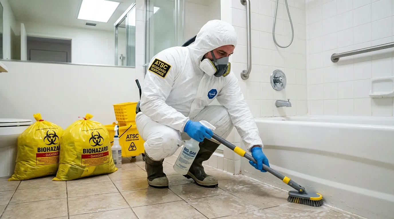 Decontamination equipment deployed for Blood Cleanup in Lighthouse Point